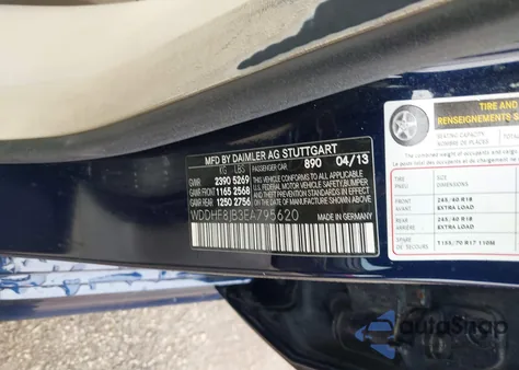 2014 Mercedes-Benz E 350 4Matic from USA, damaged, VIN WDDHF8JB3EA795620